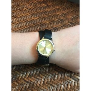 Black and Gold Charming Charlie watch